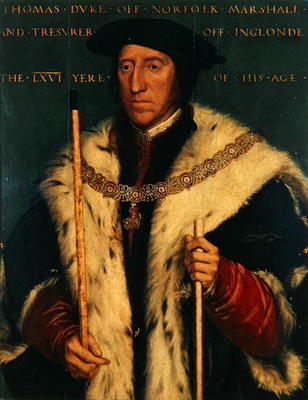 Thomas Howard, 3rd Duke of Norfolk (oil on canvas) a Hans Holbein Il Giovane
