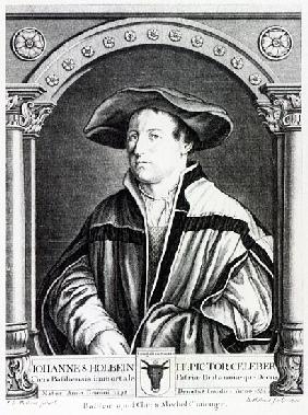 Hans Holbein the Younger; engraved by Bartholomaus Huebner