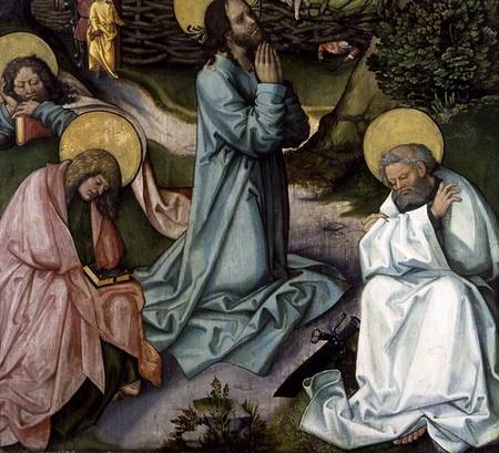 Christ in Gethsemane a Hans Leonard Schaufelein