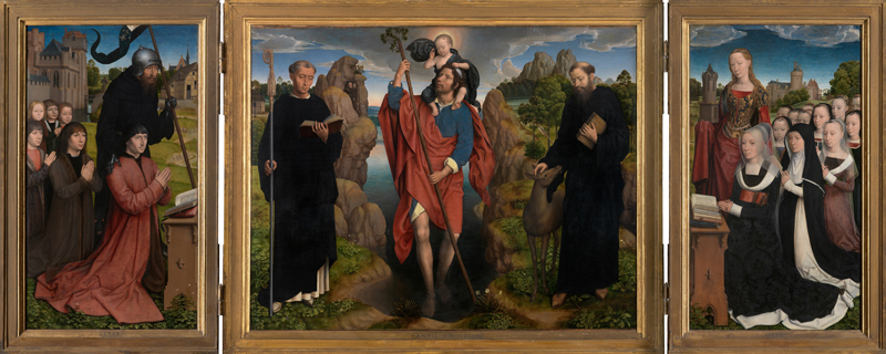 Triptych of Willem Moreel a Hans Memling