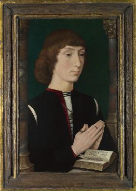 A Young Man at Prayer