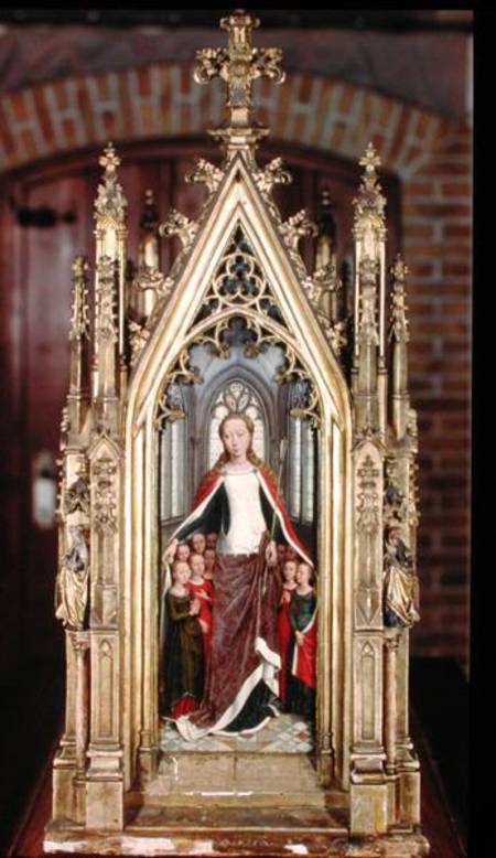St. Ursula and the Holy Virgins, from the Reliquary of St. Ursula a Hans Memling