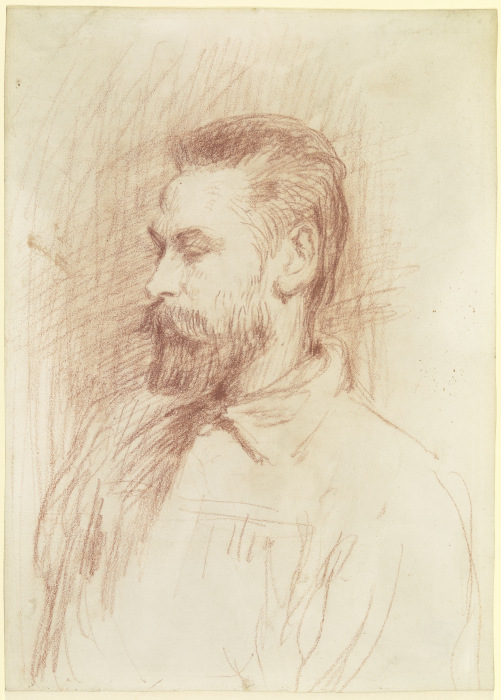 Portrait of Peter Bruckmann a Hans von Marées