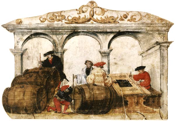 The wine measurement a Hans Weiditz II. oder Wyditz