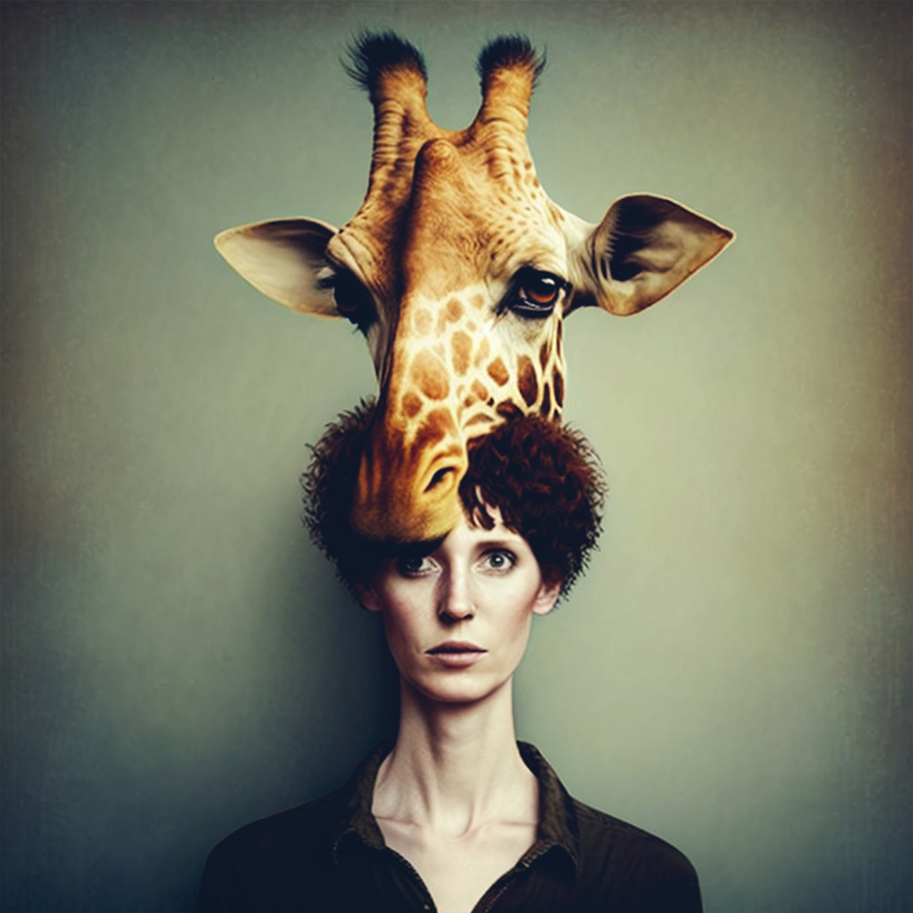 Giraffe Woman a Hany Hossameldin