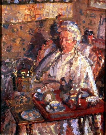 The Old lady a Harold Gilman