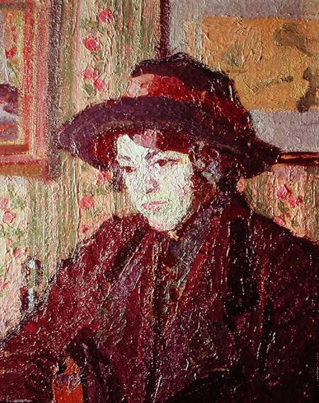 The Tea Cup  (detail of 125660) a Harold Gilman
