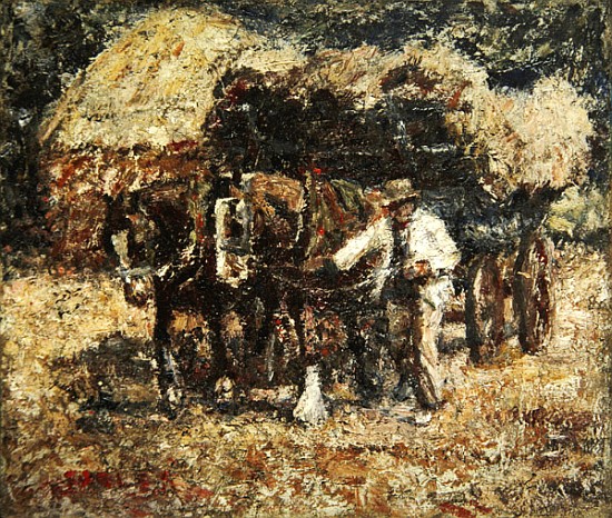 The Hay Wagon a Harry Fidler