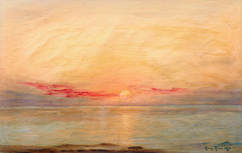 Sunset, Skagen a Harry Kluge