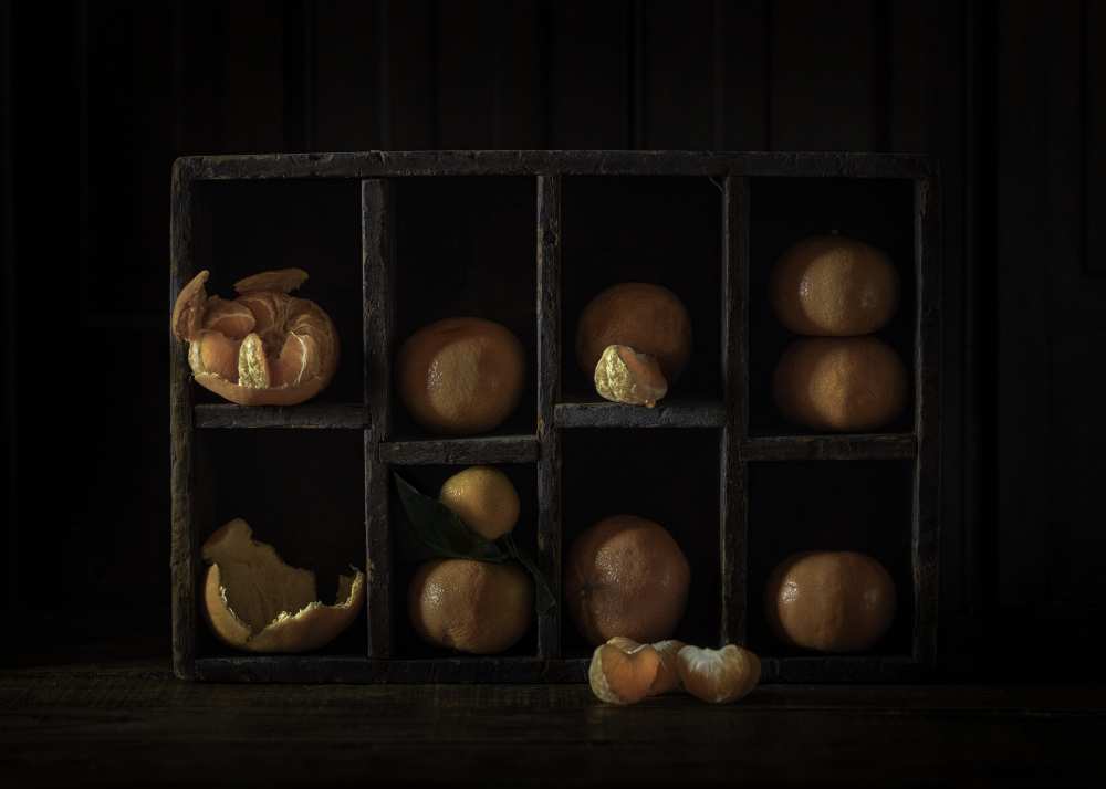 Still Life with Oranges a Heather Bonadio