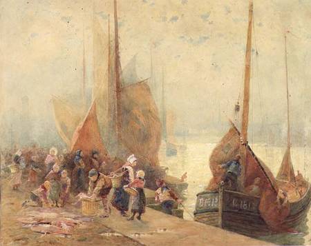 Unloading the Catch a Hector Caffieri