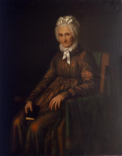 Bildnis der Frau Philippine Siebel, geb. Aders a Heinrich Christoph Kolbe