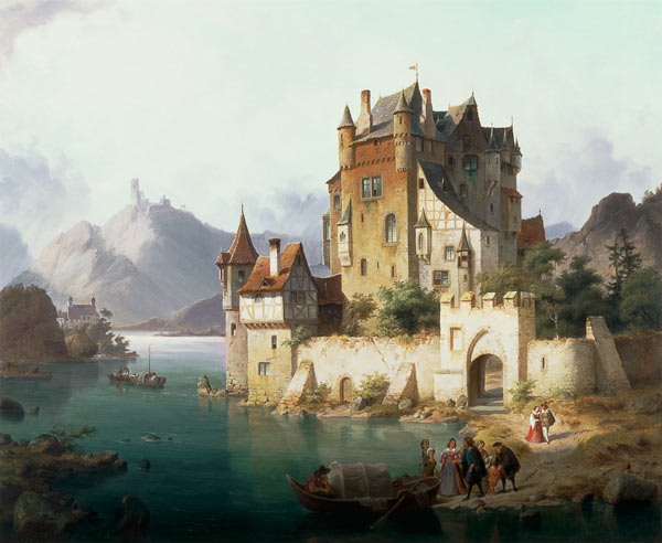 The Castle Ferry a Heinrich von Rustige
