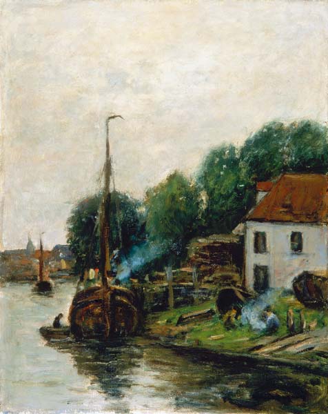 At the channel a Helmuth Liesegang