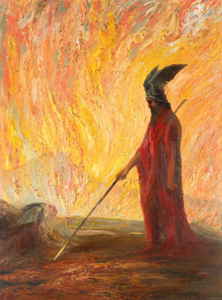 Wotan's Farewell and Magic Fire a Hermann Hendrich
