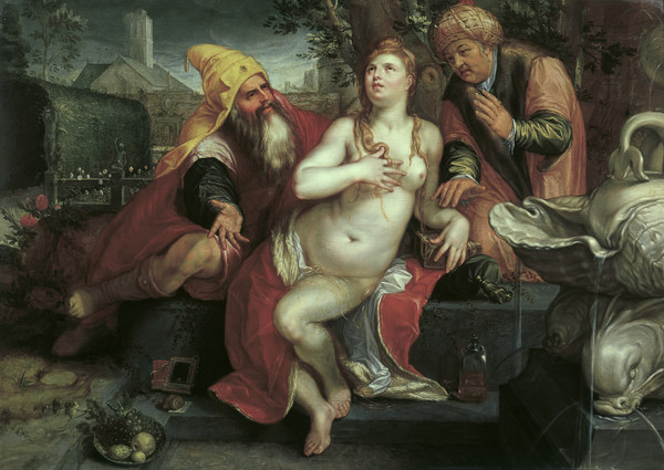 H.Goltzius, Susanna und die Alten a Hendrick Goltzius