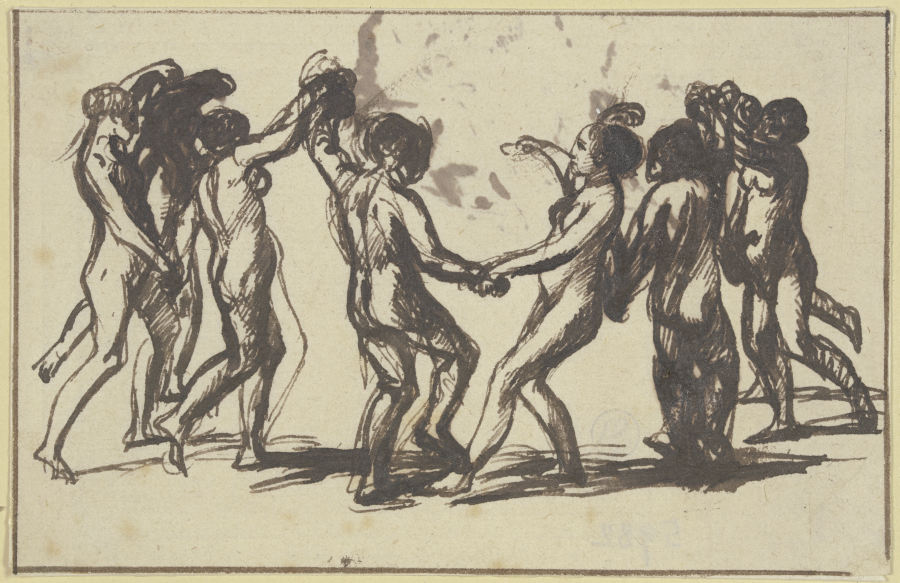 Dance of the nymphs a Hendrik Goudt