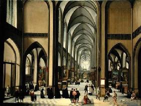 Interior of Antwerp cathedral