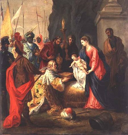 Adoration of the Magi a Hendrik van the Elder Balen