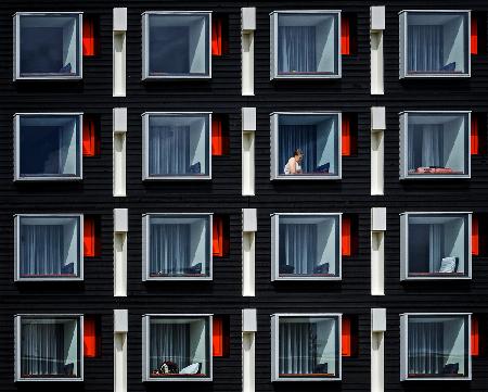 Hotel windows