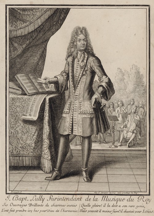 Jean-Baptiste Lully a Henri Bonnart