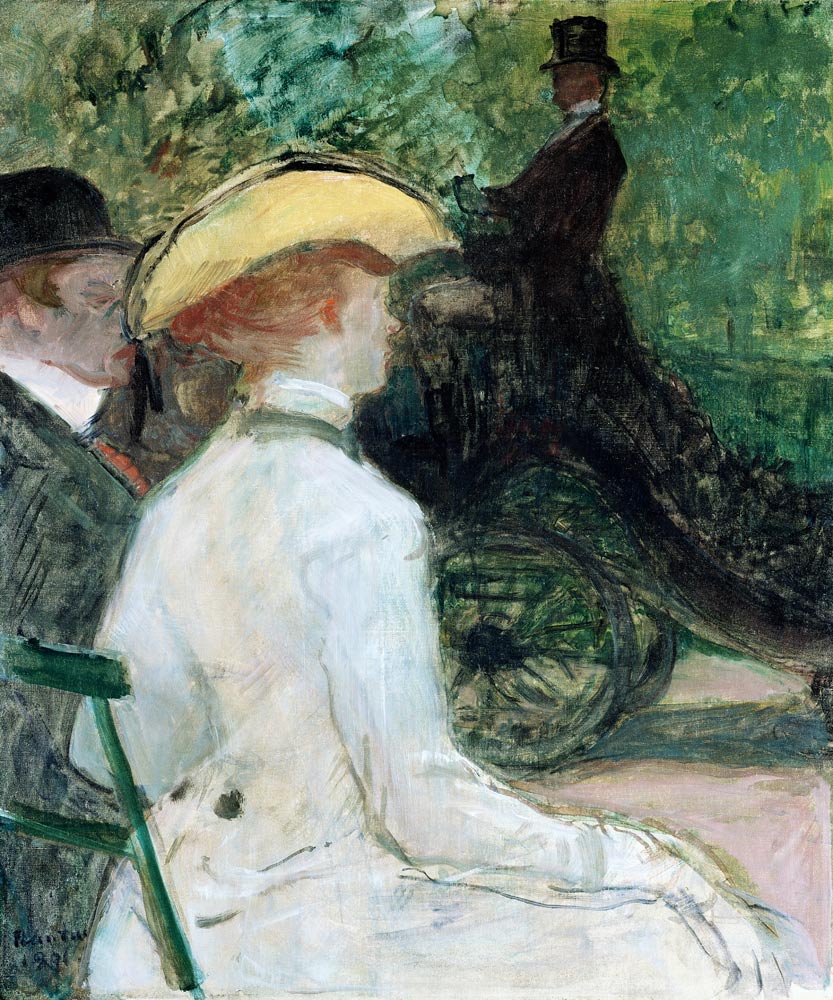 Bois de Boulogne a Henri de Toulouse-Lautrec