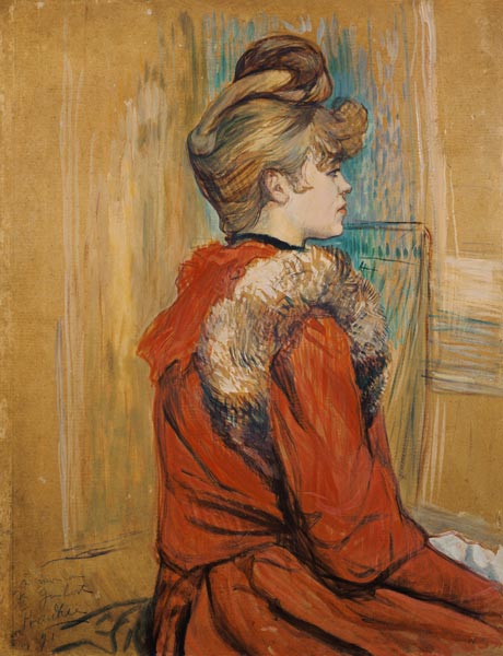 Jeanne Fontaine a Henri de Toulouse-Lautrec