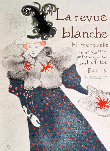La revue Blanche a Henri de Toulouse-Lautrec