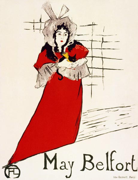 May Belfort a Henri de Toulouse-Lautrec