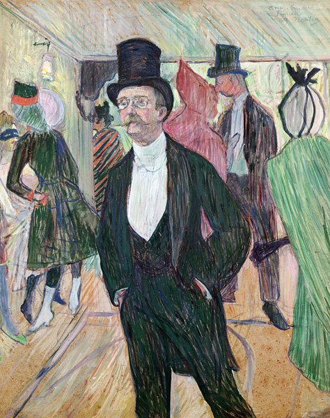 Monsieur Fourcade a Henri de Toulouse-Lautrec