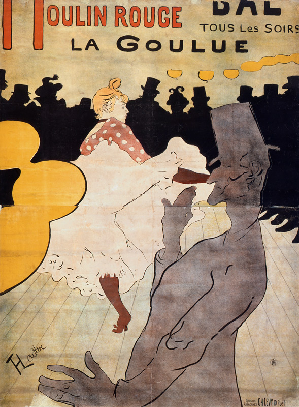 Moulin Rouge: La Goulue a Henri de Toulouse-Lautrec