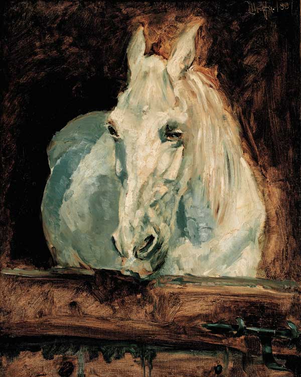 White Horse a Henri de Toulouse-Lautrec