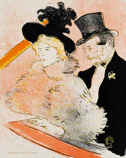 Au Concert a Henri de Toulouse-Lautrec