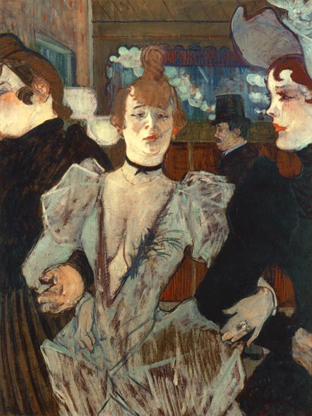 Au Moulin rouge a Henri de Toulouse-Lautrec