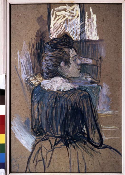 Woman at a Window a Henri de Toulouse-Lautrec