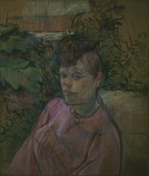 Woman in Garden a Henri de Toulouse-Lautrec