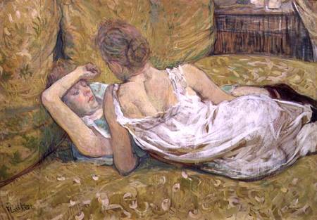 Two friends (pastel) a Henri de Toulouse-Lautrec