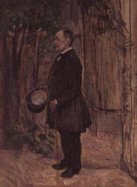 M. Henry Dihau a Henri de Toulouse-Lautrec