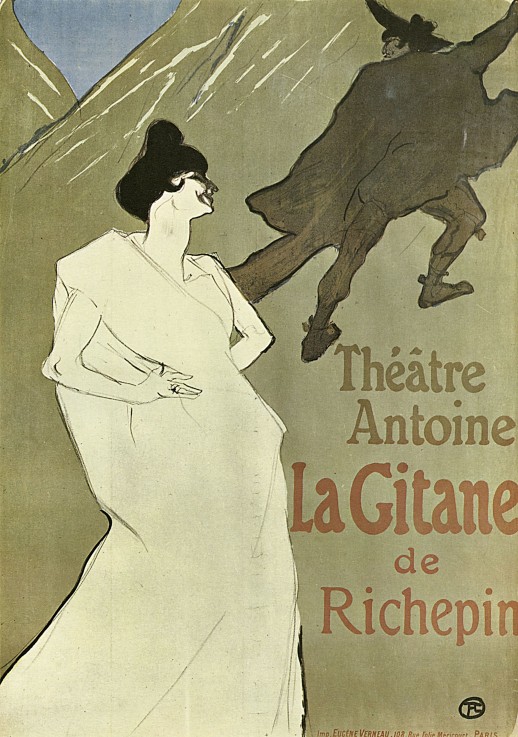 La Gitane (Poster) a Henri de Toulouse-Lautrec