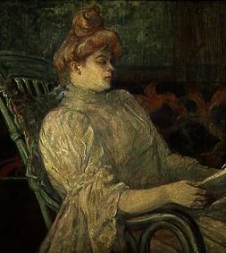 Madam Marthe X. in Bordeaux. a Henri de Toulouse-Lautrec