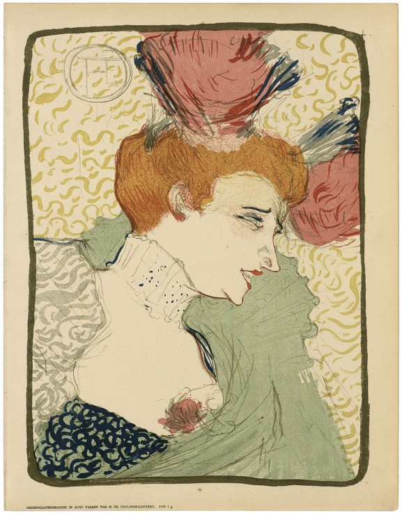 Mademoiselle Marcelle Lender, en buste a Henri de Toulouse-Lautrec