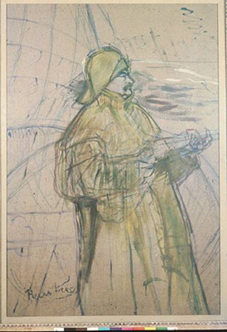 Portrait of Maurice Joyant (1864-1930) 1900 (pastel & pencil on paper) a Henri de Toulouse-Lautrec
