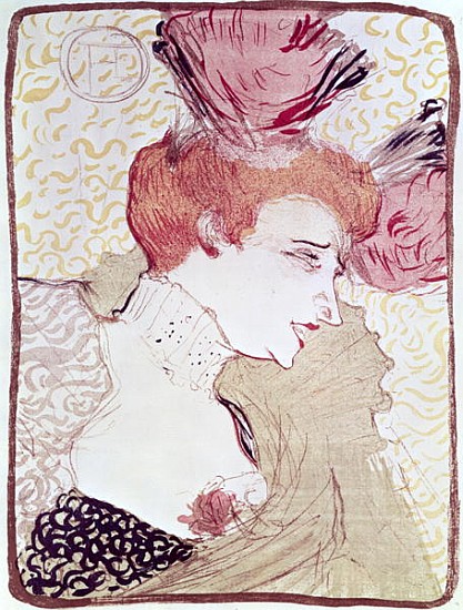 Portrait of Marcelle Lendor a Henri de Toulouse-Lautrec