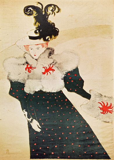 Poster advertising 'La Revue Blanche' a Henri de Toulouse-Lautrec