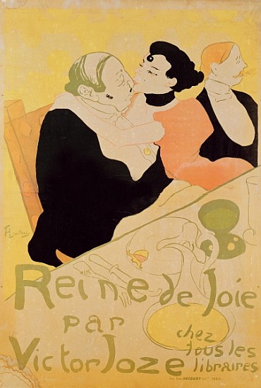 Reine de Joie a Henri de Toulouse-Lautrec