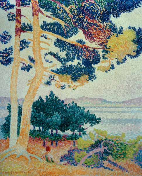 Pardigon, Küste der Provence, Abendstimmung a Henri-Edmond Cross