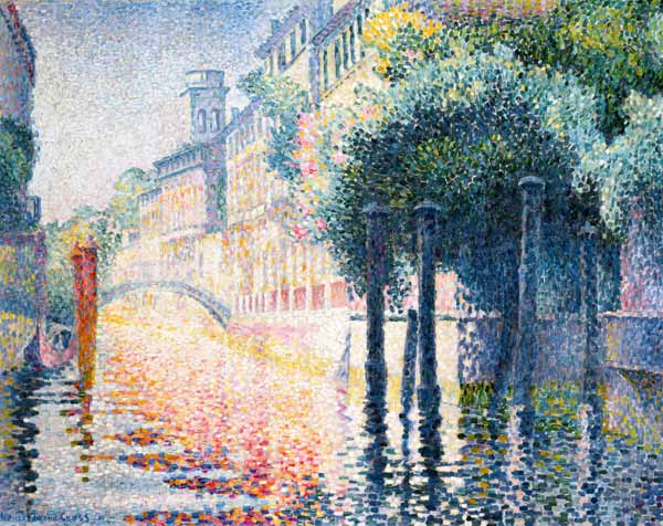 Channel in Venice a Henri-Edmond Cross