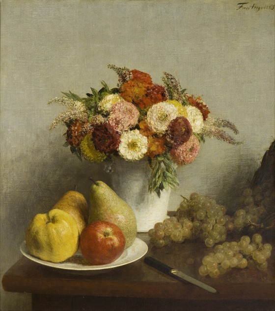 Flowers and Fruit a Henri Fantin-Latour