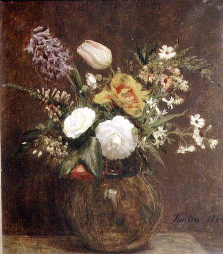 Flowers a Henri Fantin-Latour