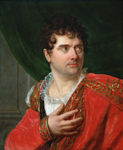 Portrait of Francois Joseph Talma (1763-1826) a Henri Francois Riesener